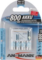Akkuzelle maxE 1,2 V 800 mAh R03-AAA-Micro HR03 4...