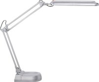 Schreibtischlampe Metall/Ku.silber H.max.450mm...