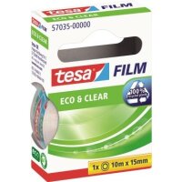 tesa Klebefilm tesafilm Eco&amp;Clear 57035-00000 15mmx10m
