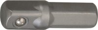 Adapter Antriebssechskant 1/4 Zoll Abtriebs-4-KT.1/4 Zoll L.25mm PROMAT