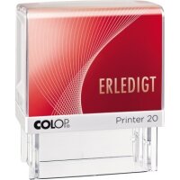 COLOP Textstempel Printer 20 ERLEDIGT 100670 38mm...
