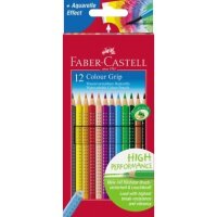 Faber-Castell Farbstift Colour GRIP 112412 farbig 12...