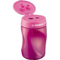 STABILO Dosenpitzer EASYsharpener 4501/1 Linksh&auml;nder pink