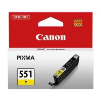 Canon Tintenpatrone CLI551Y 6511B001 7ml gelb