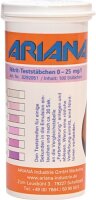 Messst&auml;bchen TRGS 611 Nitrit-Gehalt 0-25 mg/l 100 St.Dose ARIANA