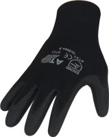 Handschuhe Gr.10 schwarz EN 388 PSA II Nyl.m.Polyurethan...