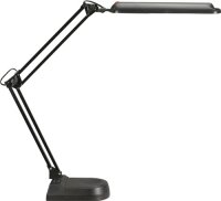 Schreibtischlampe Metall/Ku.schwarz H.max.450mm...