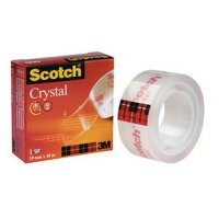Scotch Klebefilm Crystal Clear 600 C6001910 19mmx10m...