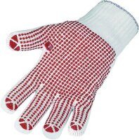 Handschuhe Gr.9 rot EN 388 PSA II Baumwolle...