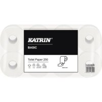 Katrin Toilettenpapier Basic 169505 250Blatt 2lagig...