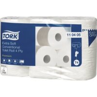 Tork Toilettenpapier Premium 110405 4-lagig 150Bl...