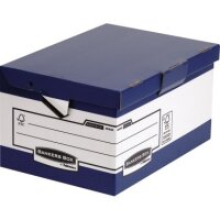Bankers Box Archivbox Ergo Box System Maxi 0048901 blau/wei&szlig;