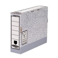Bankers Box Archivschachtel System 1080001 grau/wei&szlig;