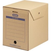 ELBA Archivbox Maxi tric system 100421092 f&uuml;r DIN A4 naturbraun