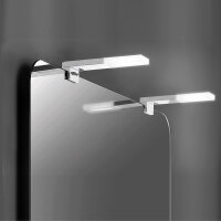 Emuca LED-Anbauleuchte f&uuml;r Badspiegel, 40 mm, IP44,...