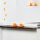 Emuca Rechteckiger K&uuml;chenabschlussleiste, mit MontageZubeh&ouml;r, 4,7 m, Kunststoff, satiniert eloxiert.