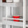 Emuca Schubladen-Kit f&uuml;r K&uuml;che Vantage-Q, H. 141 mm, T. 500 mm, mit Relingen, sanftes Schlie&szlig;en, Stahl, Grau metallic
