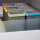 Emuca Beh&auml;lter f&uuml;r K&uuml;chenschublade, H 216 mm, 2x6L, Anthrazitgrau