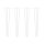 Emuca Set aus vier Hairpin 3-Stangentischbeinen, H&ouml;he 710 mm, wei&szlig; lackiert