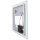 Emuca Hercules Badezimmerspiegel mit LED-Frontalbeleuchtung und dekorativer Beleuchtung 60x80cm