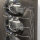 Emuca Deckelhalter mit 5 F&auml;chern, Stahl, verchromt