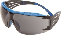 Schutzbrille SecureFit SF401 EN 166 B&uuml;gel blau/grau,Scheibe grau PC 3M