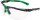 Schutzbrille 5X1030000 EN 166,EN 170 FT KN B&uuml;gel dunkelgrau/gr&uuml;n,Scheibe klar