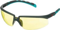 Schutzbrille S2003SGAF-BGR-EU EN 166 EN170 B&uuml;gel grau/t&uuml;rkis,Scheibe gelb