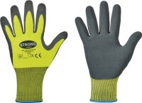 Handschuhe Flexter Gr.8 neogelb/grau EN 388 PSA II 12 PA