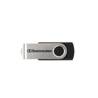 Soennecken USB-Stick 71616 2.0 4GB schwarz/silber