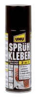 Spr&uuml;hkleber 3 in 1 leicht gelblich 200 ml Spraydose UHU