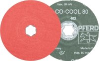Fiberscheibe COMBICLICK CO-COOL D.125mm K.80 INOX/Alu.Keramikkorn PFERD