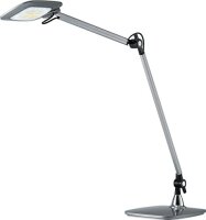 Schreibtischlampe Alu.silber m.Standfu&szlig; m.LED