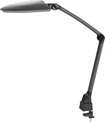 Schreibtischlampe Ku.schwarz/anthrazit m.Standfu&szlig; m.LED