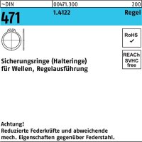 Sicherungsring DIN 471 56x 2 1.4122 Regelausf. 1 St&uuml;ck