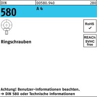 Ringschraube DIN 580 M6 A 4 1 St&uuml;ck