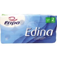 Fripa Toilettenpapier Edina 1010809 2lg. 400Bl. Zellstoff...