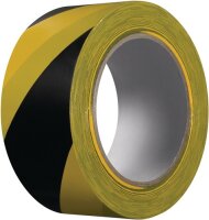 Warnband Extra 339 PVC schwarz/gelb L.33m B.50mm Rl.KIP