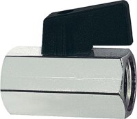 Mini-Kugelhahn 16,66mm G 3/8 Zoll IG/IG RIEGLER