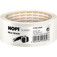 NOPI Packband 57209-00000-02 38mmx66m transparent