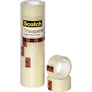 Scotch Klebefilm 550 5501910 19mmx10m transparent 8 St./Pack.