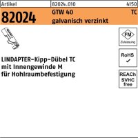 Kippd&uuml;bel R 82024 GTW 40 TC TC 8 galv.verz. 1 St&uuml;ck LINDAPTER