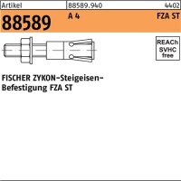 Steigeisenbefestigung R 88589 FZA 14/40 ST A 4 20 St&uuml;ck FISCHER