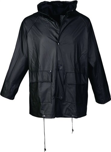 PU Regenschutz-Jacke Gr.XL schwarz ASATEX