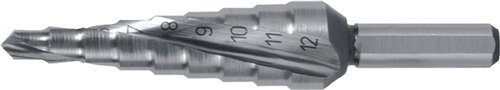 Stufenbohrer Bohrber.4-12mm HSS Spiralnut Stufen 9 RUKO
