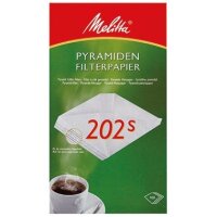 Melitta Kaffeefiltert&uuml;te 202S 145768 wei&szlig; 100 St./Pack.