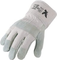 Handschuhe Falke-C Gr.11 naturfarben Rindspaltleder EN 388 PSA II ASATEX
