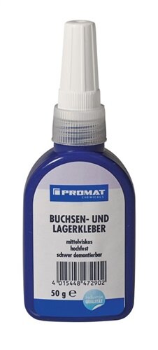Buchsen-/Lagerkleber hf.mf.gr&uuml;n 50g Flasche PROMAT CHEMICALS