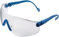 Schutzbrille Op-Tema EN 166-1FT B&uuml;gel blau,Scheibe klar PC HONEYWELL