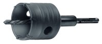 Schlagbohrkrone D.80mm Gesamt-L.180mm f.Verteilerdosen SDS-plus PROMAT